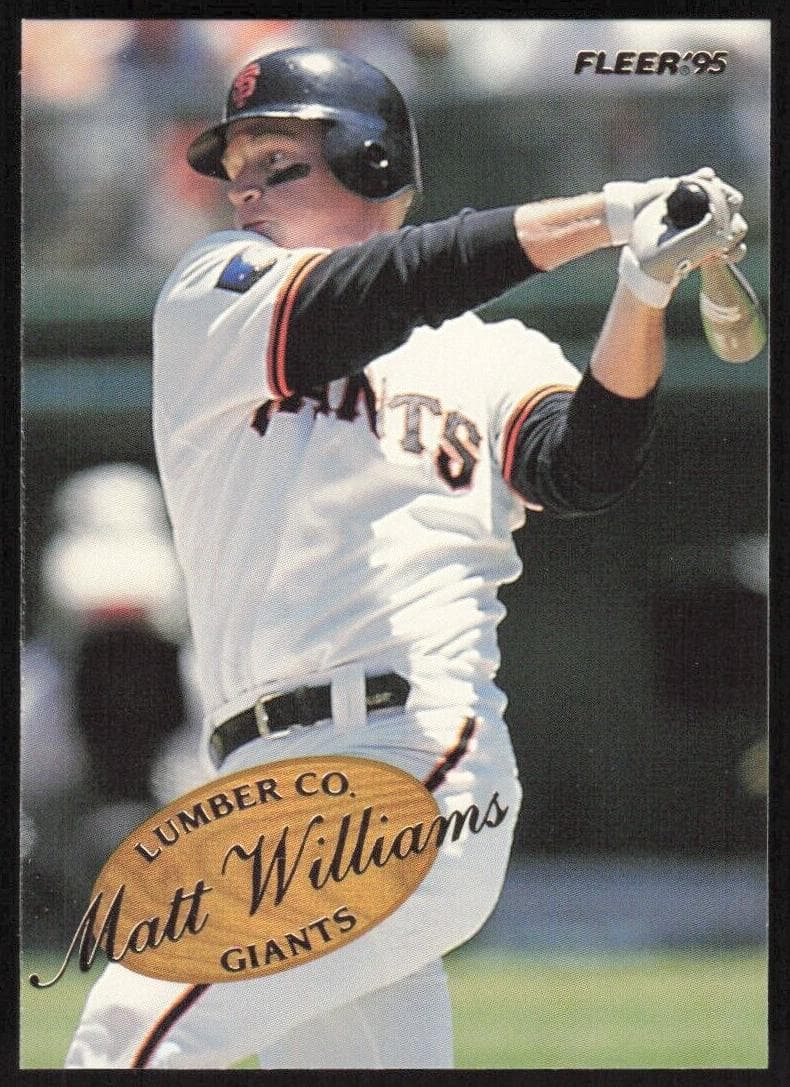 Matt Williams 1995 fleer Fleer