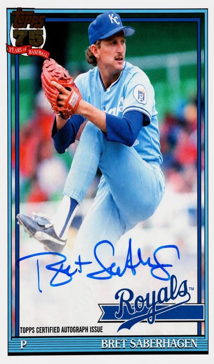 Bret Saberhagen #91b2-bsa