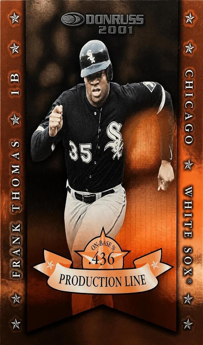 Frank Thomas 2001 panini Donruss