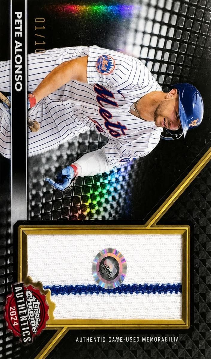 Pete Alonso 2024 topps Topps Chrome