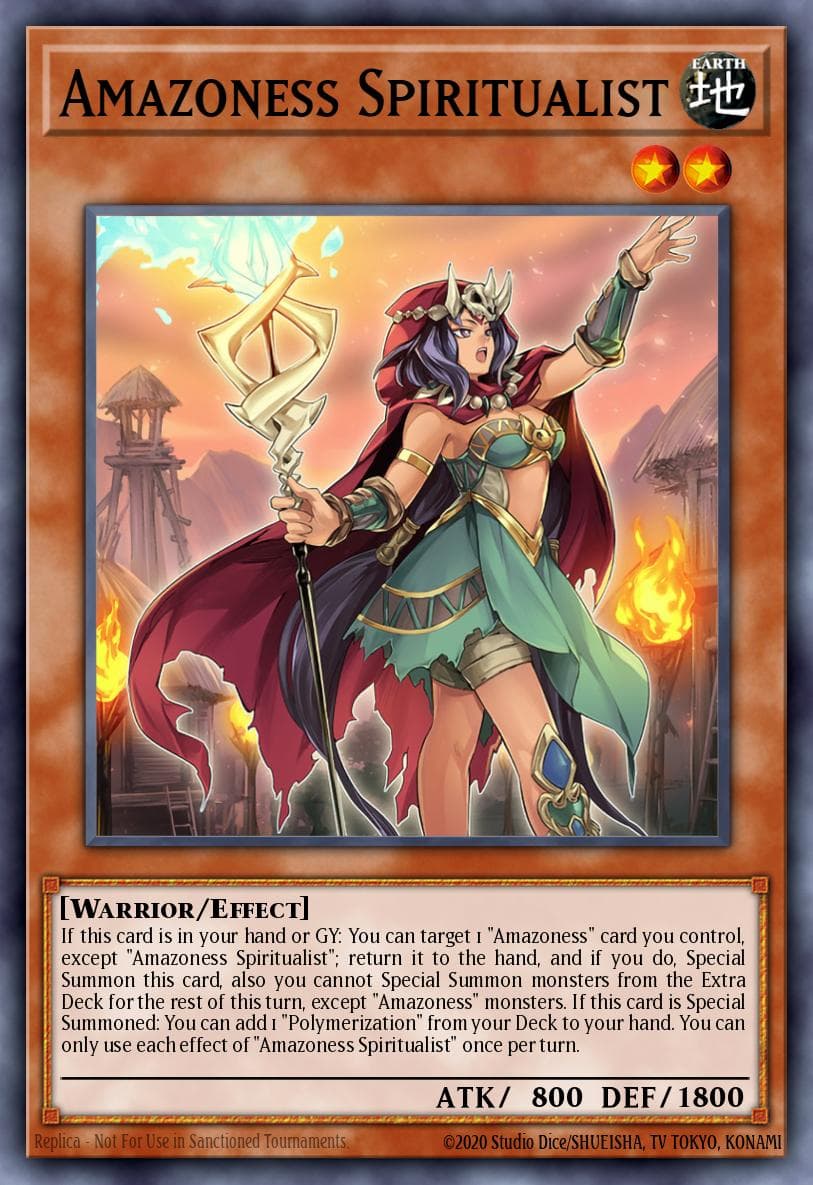 Amazoness Spiritualist 2022 Yu-Gi-Oh! Darkwing Blast