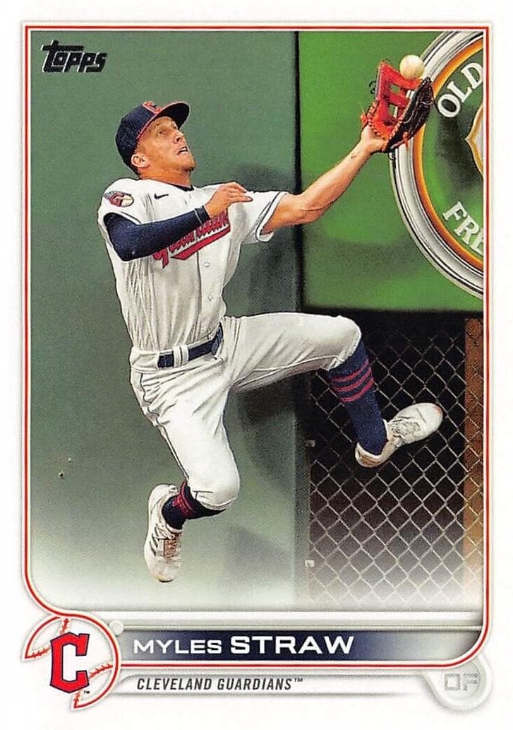 Myles Straw 2022 topps