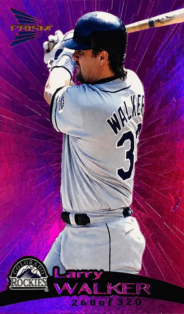 Larry Walker 1999 unknown Pacific Prism