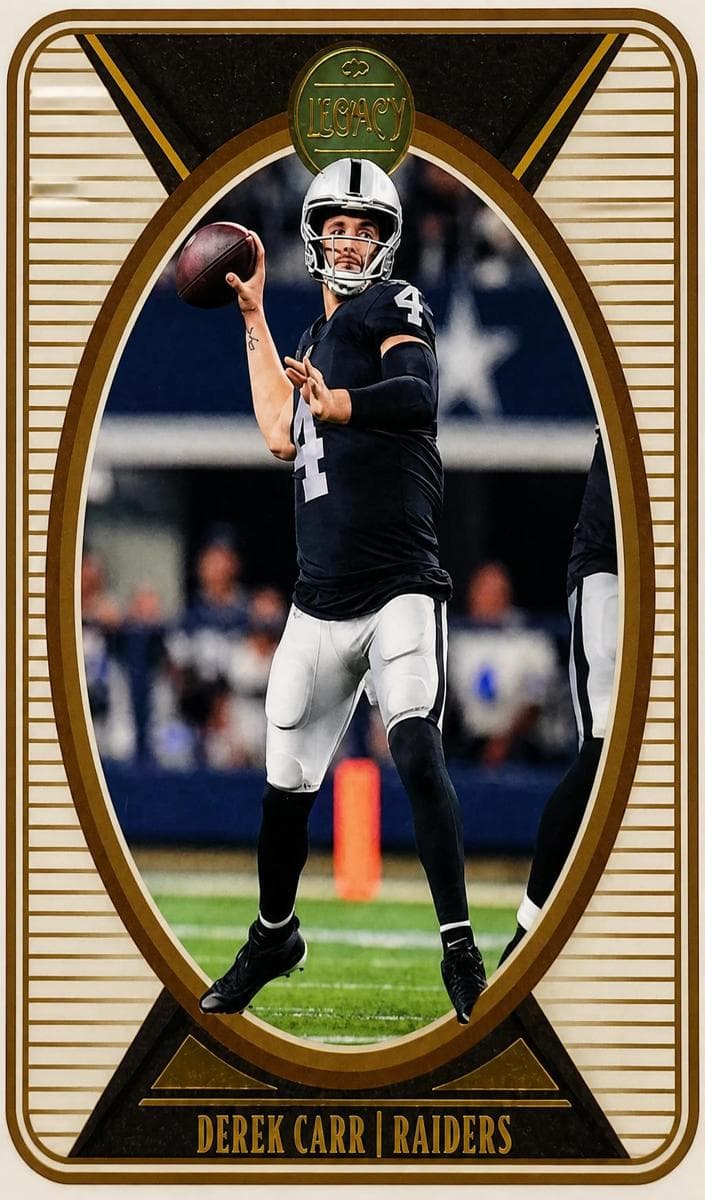 Derek Carr 2022 panini Panini Legacy