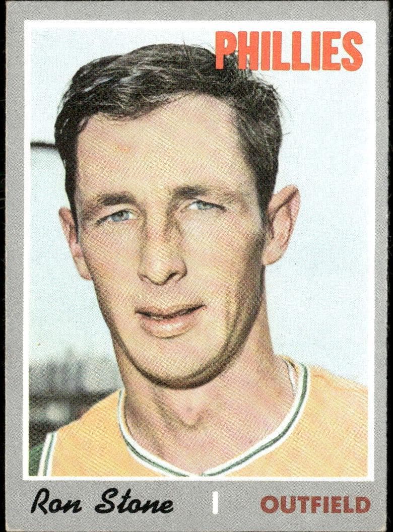 Ron Stone 1970 topps Topps
