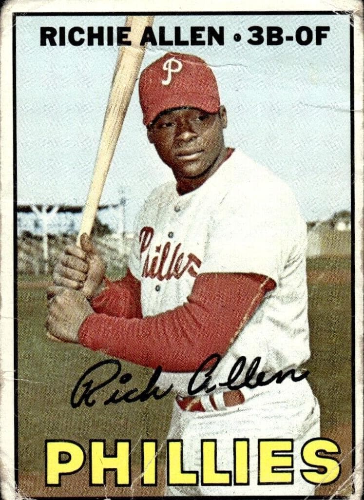 Richie Allen 1967 topps Topps
