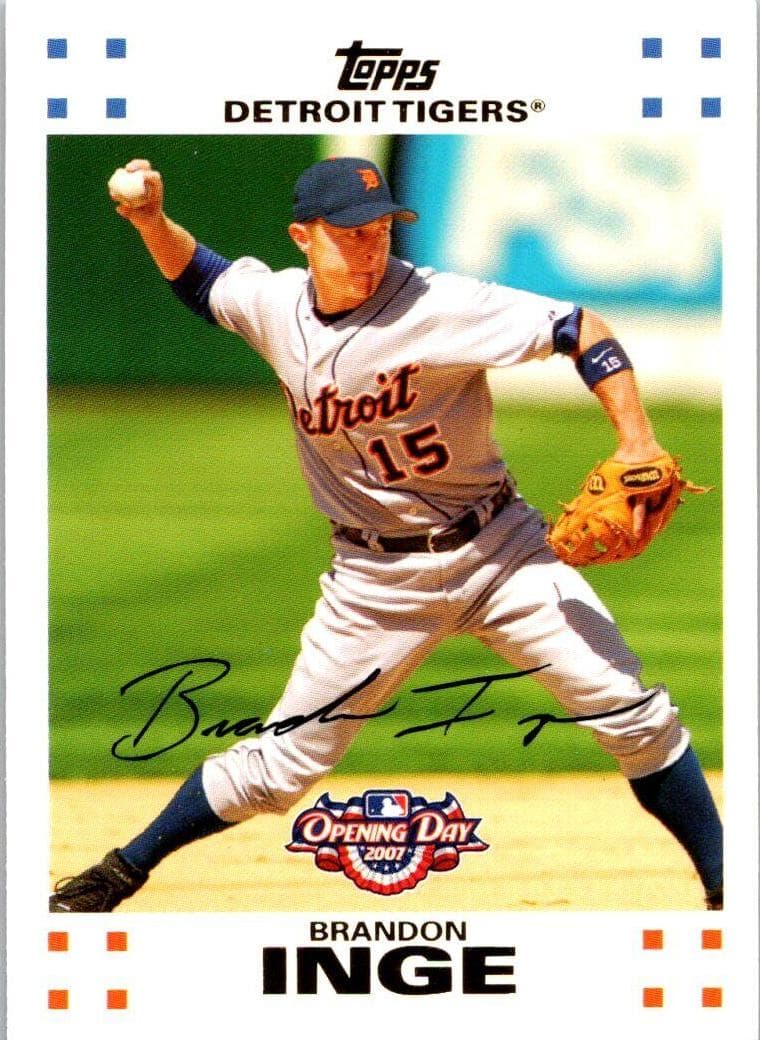 Brandon Inge 2007 topps Opening Day