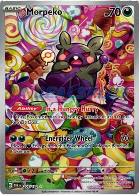 Morpeko trading card