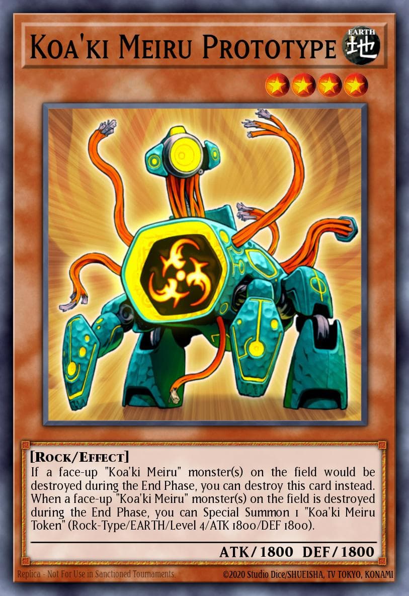 Koa'ki Meiru Prototype 2020 Yu-Gi-Oh! The Shining Darkness