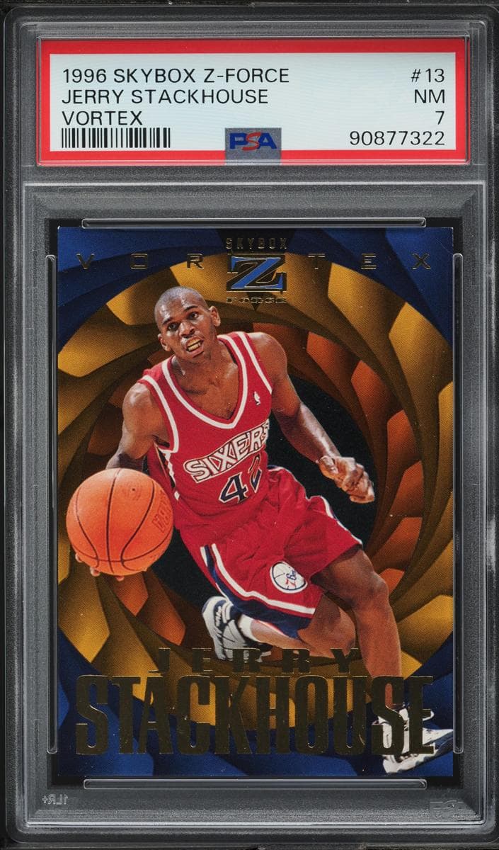 Jerry Stackhouse 1996 skybox Z-force