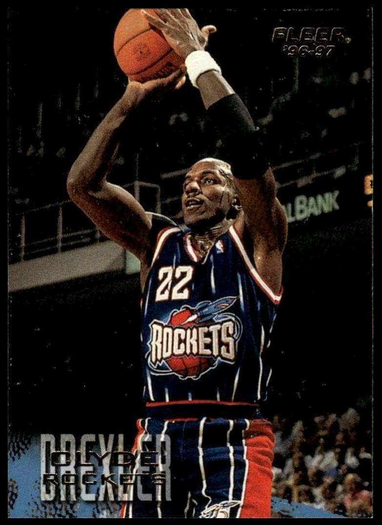 Clyde Drexler 1996 fleer Fleer