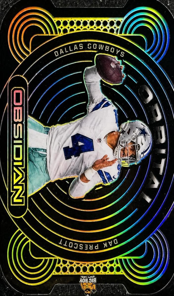 Dak Prescott 2022 panini Panini Obsidian