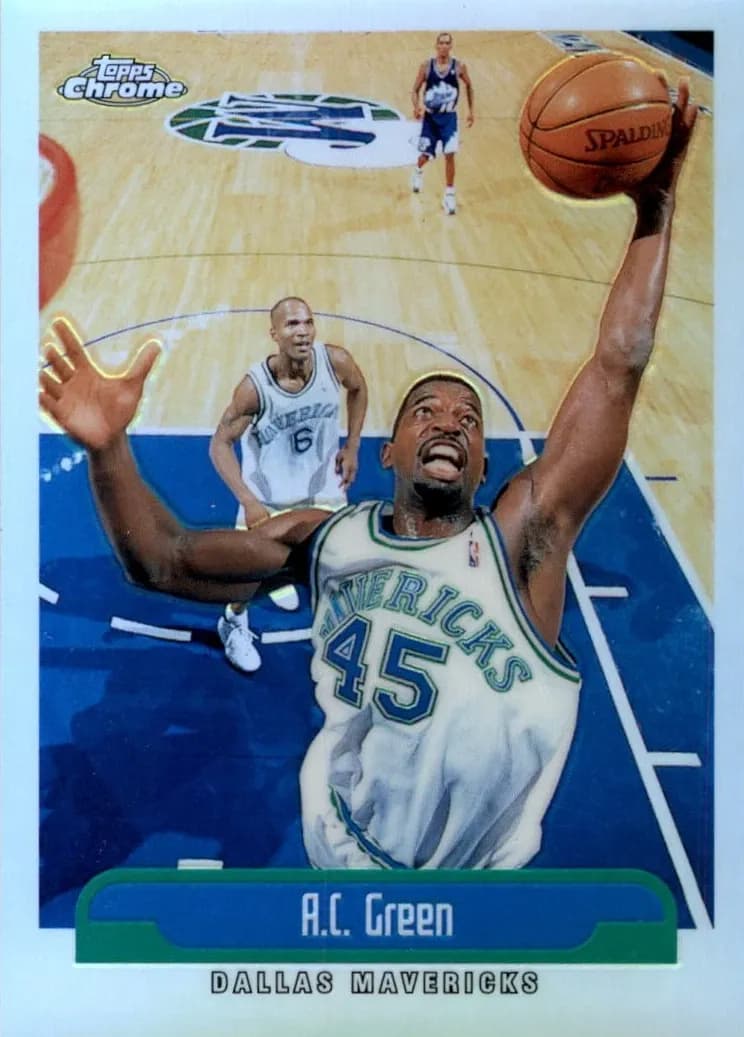 A.C. Green 1999 topps