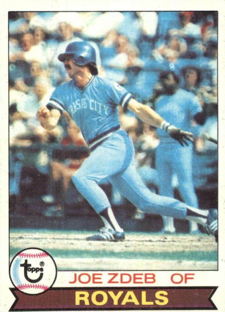 Joe Zdeb 1979 topps Topps