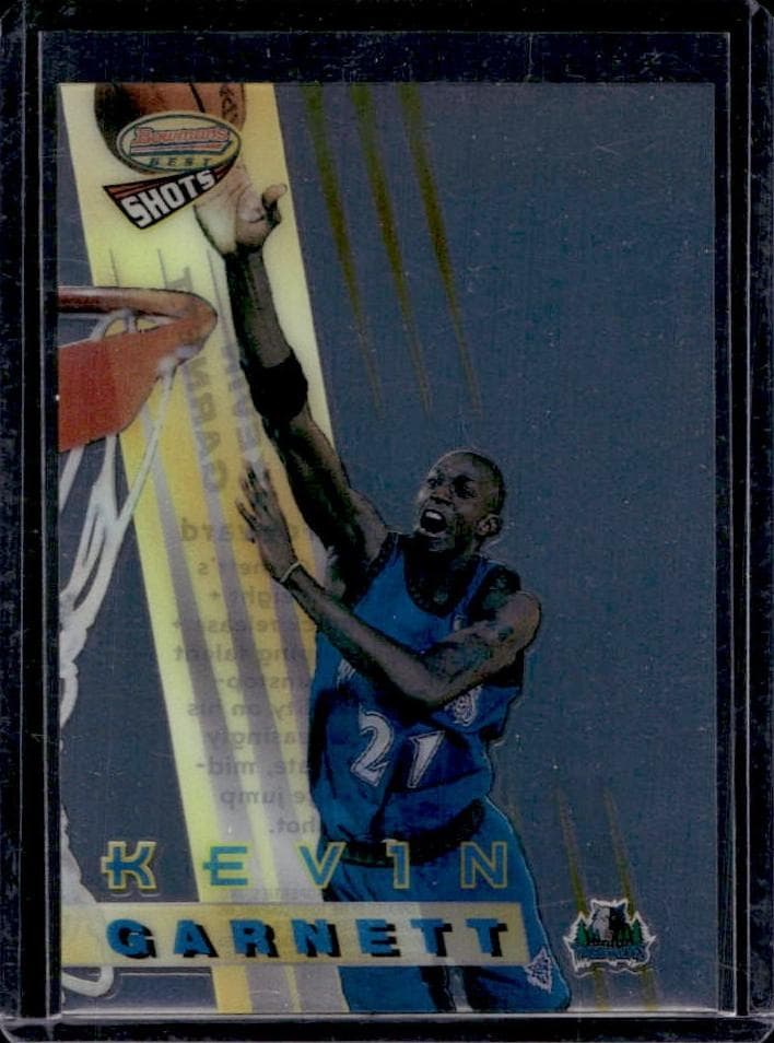 Kevin Garnett 1996 unknown Bowman's Best