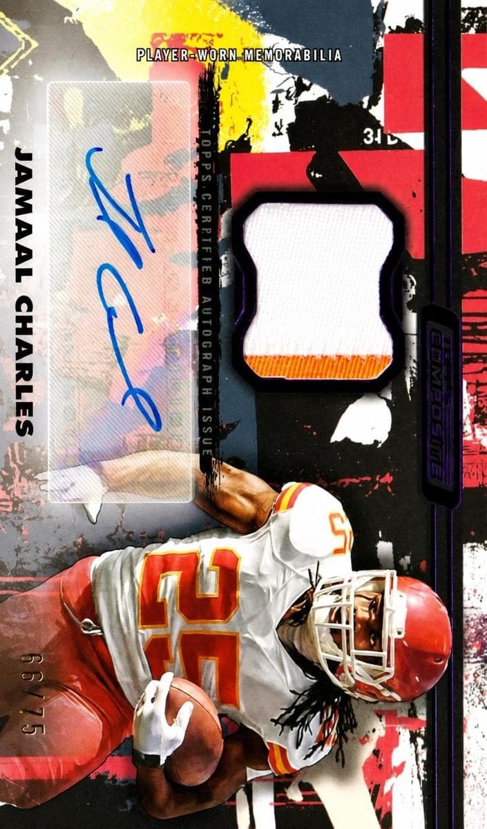 Jamaal Charles 2023 topps Topps Composite