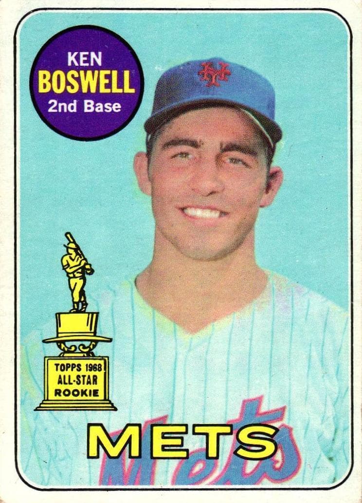 Ken Boswell 1969 topps Topps