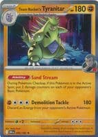 Team Rocket's Tyranitar trading card