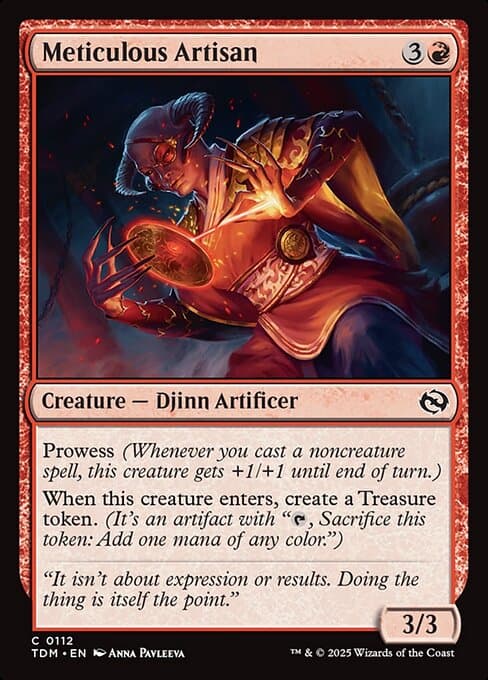 Meticulous Artisan 2025 Magic: The Gathering Tarkir: Dragonstorm