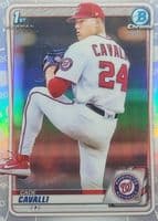 Cade Cavalli 2020 bowman Bowman Draft