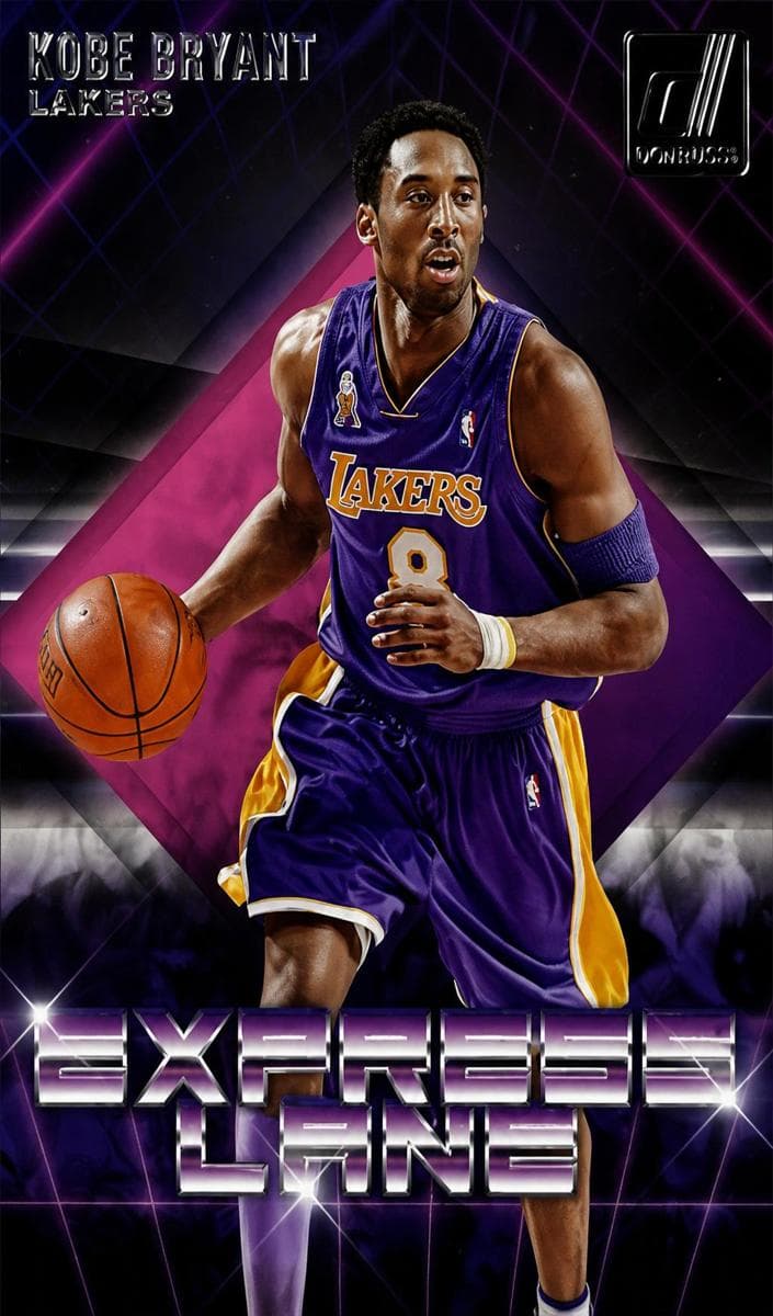 Kobe Bryant 2018 panini Donruss Optic