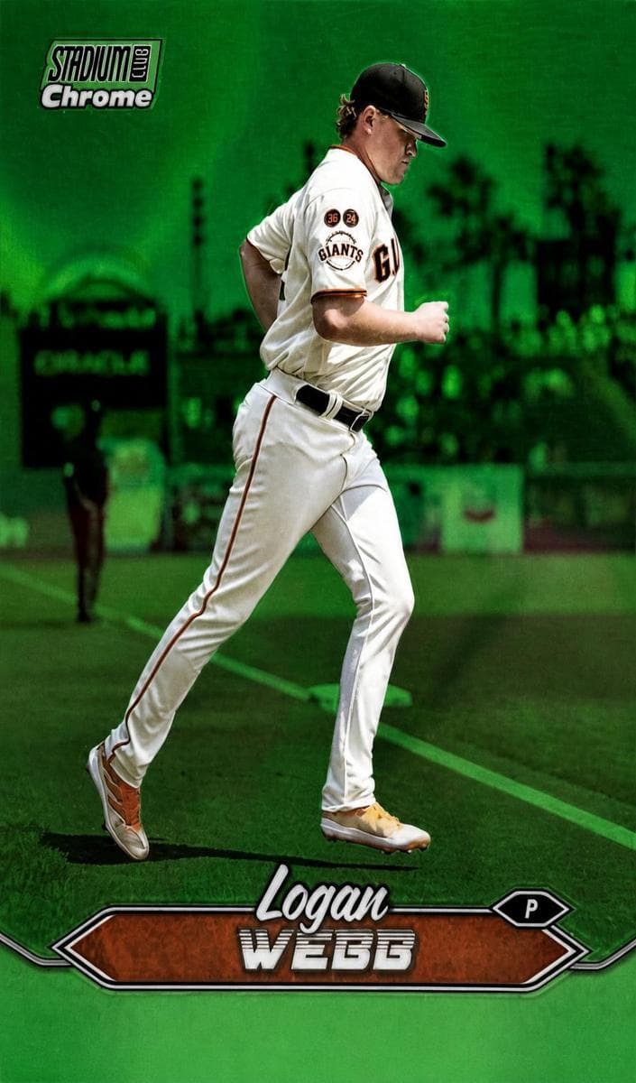 Logan Webb 2024 topps Stadium Club