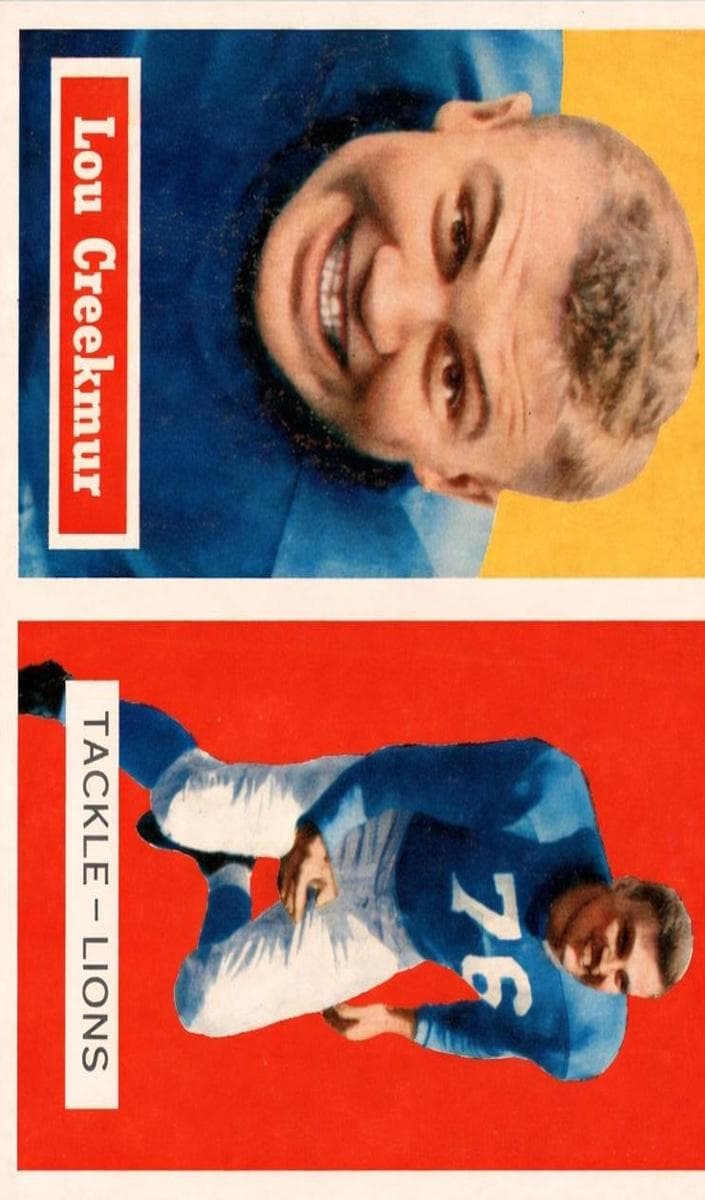 Lou Creekmur 1957 topps