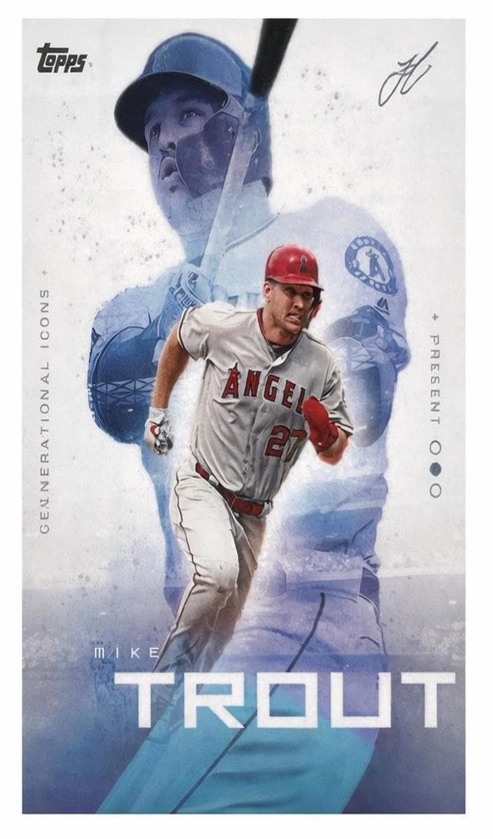 Mike Trout 2019 topps
