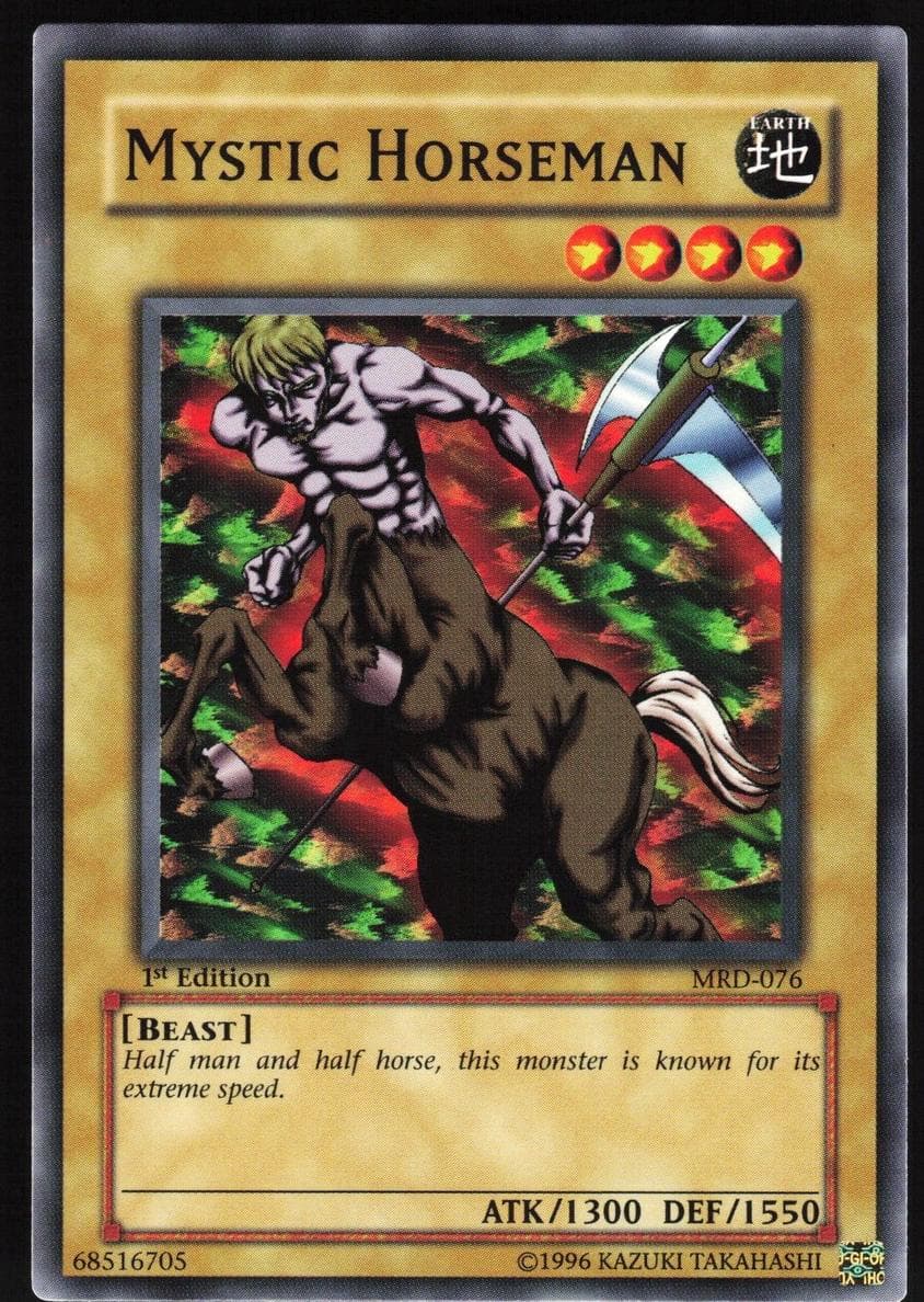 Mystic Horseman 2002 Yu-Gi-Oh!
