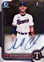 Anthony Gutierrez trading card