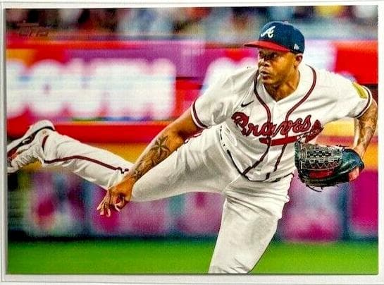 Raisel Iglesias trading card