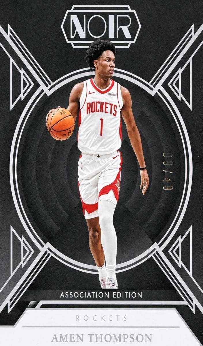 Amen Thompson 2024 panini Panini Noir