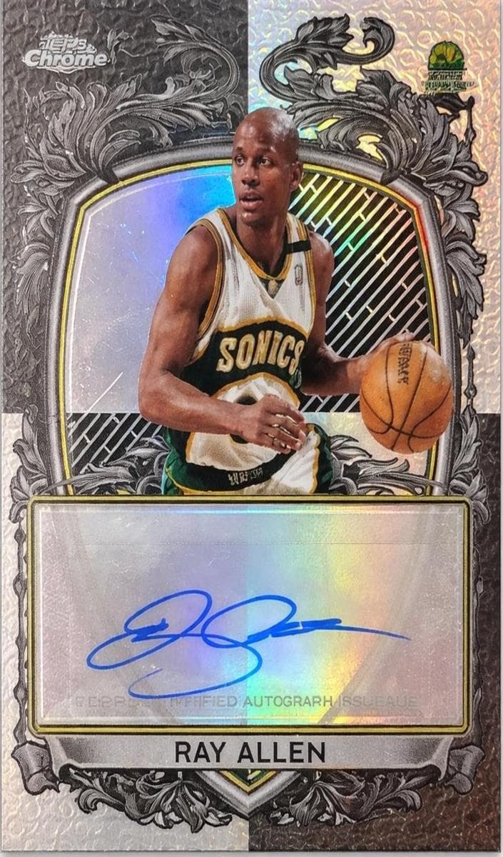 Ray Allen 2025 topps Topps Chrome