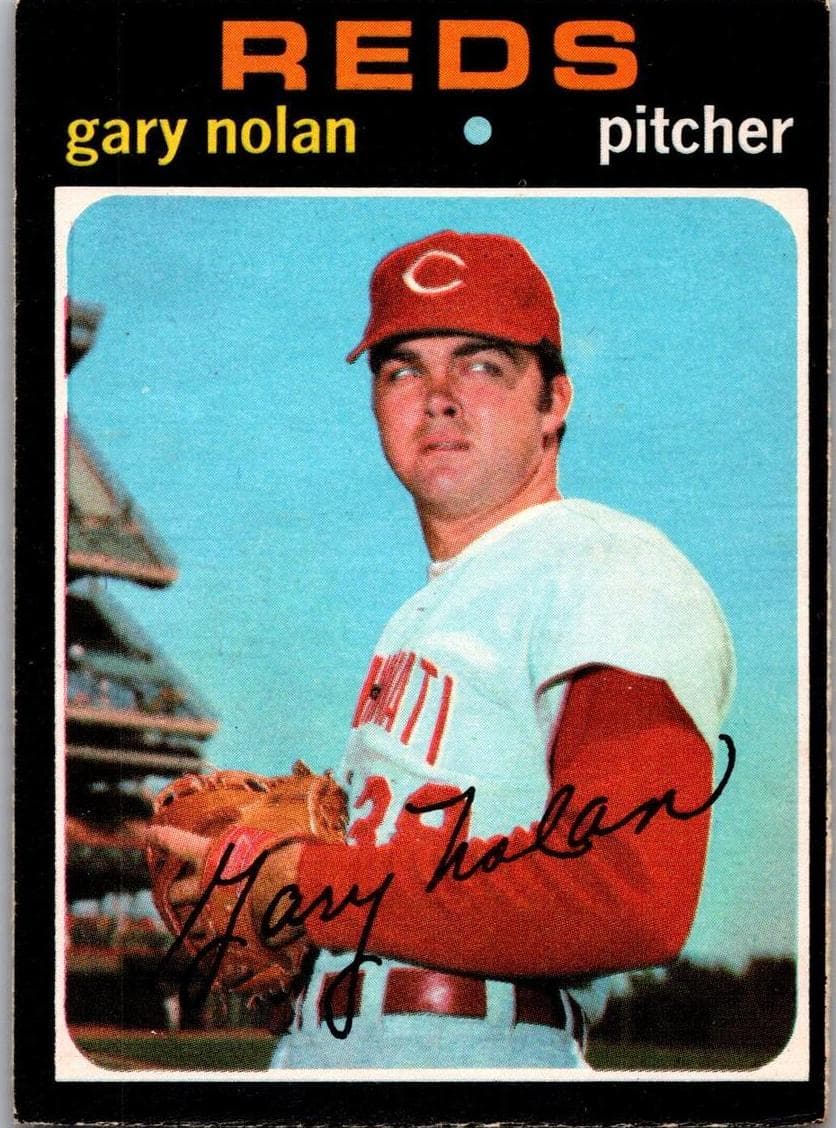 Gary Nolan 1971 topps O-Pee-Chee