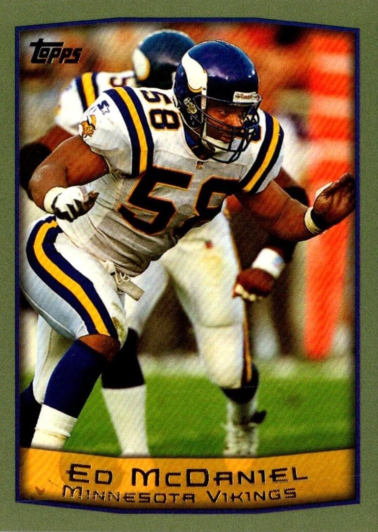 Ed McDaniel 1999 topps