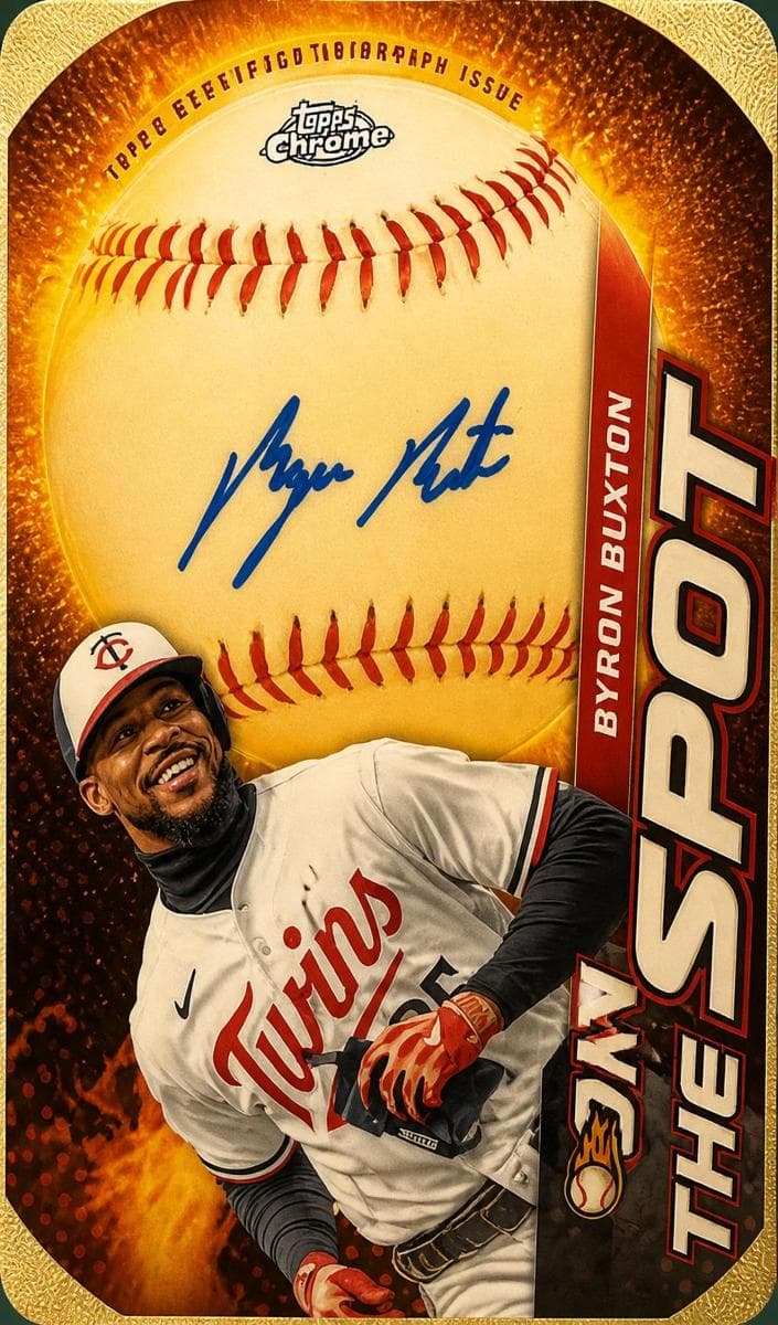 Byron Buxton 2024 topps Topps Chrome
