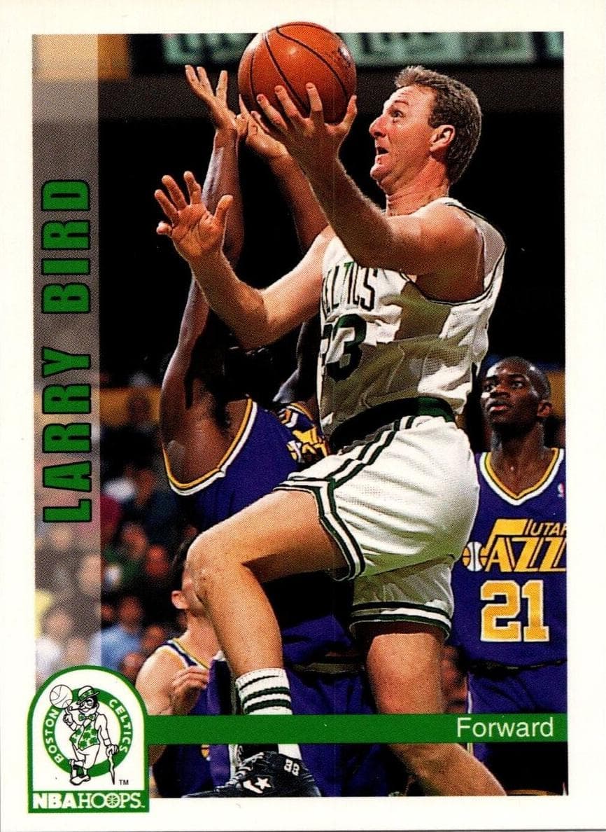 Larry Bird 1992 fleer SkyBox
