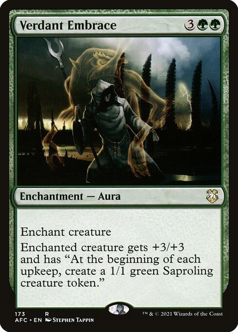Verdant Embrace 2023 Magic: The Gathering Wilds of Eldraine Commander