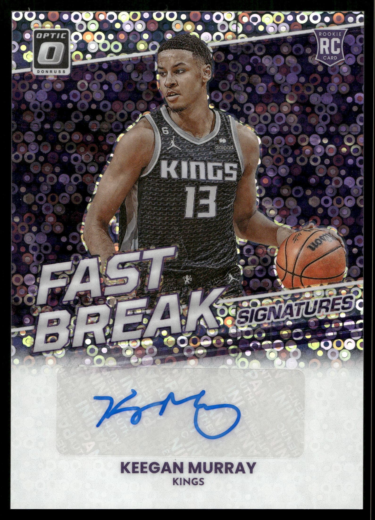 Keegan Murray 2022 panini Donruss Optic