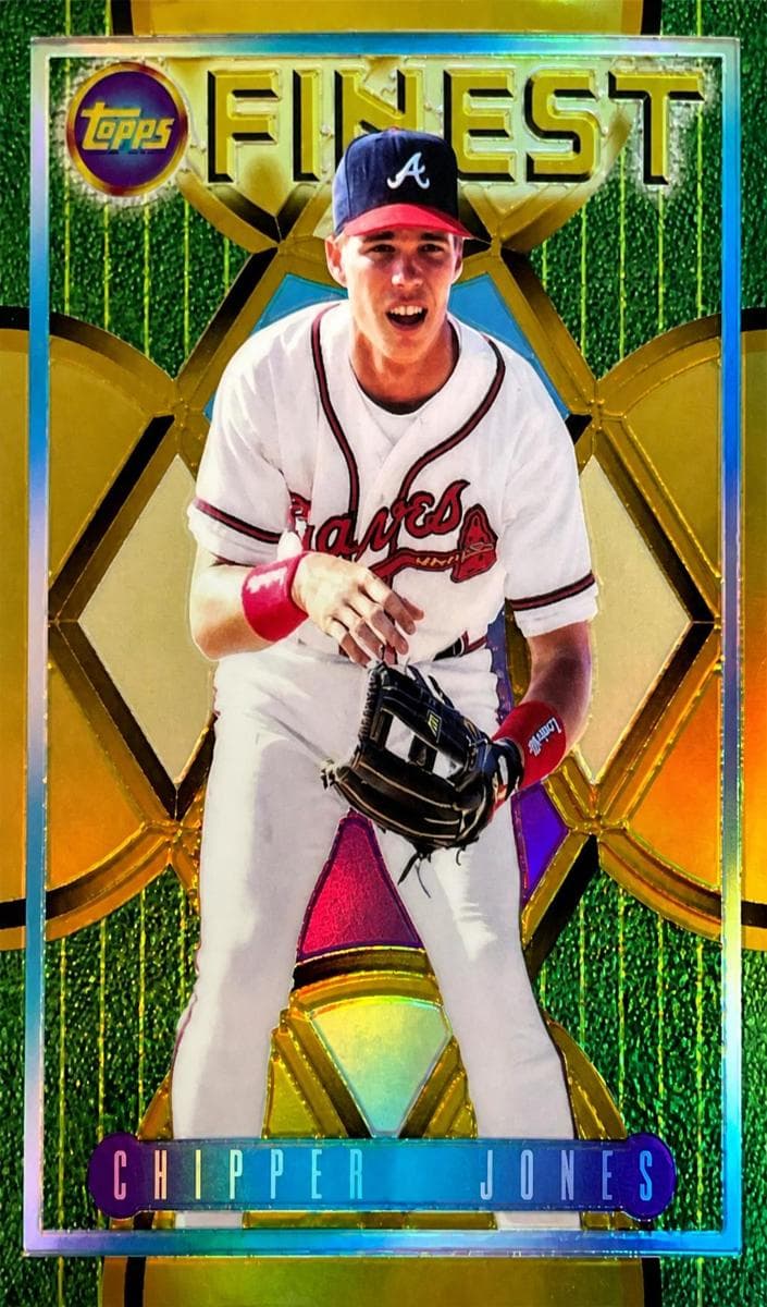 Chipper Jones 2022 unknown Finest Flashbacks