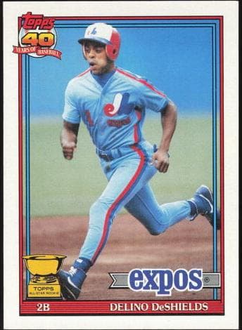 Delino DeShields 1991 topps Topps
