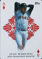 Juan Marichal trading card