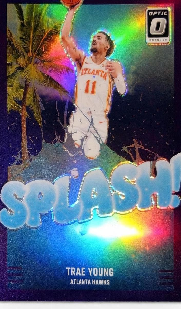 Trae Young 2024 panini Donruss Optic