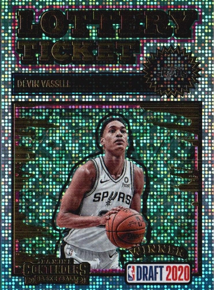 Devin Vassell 2020 panini Panini Contenders