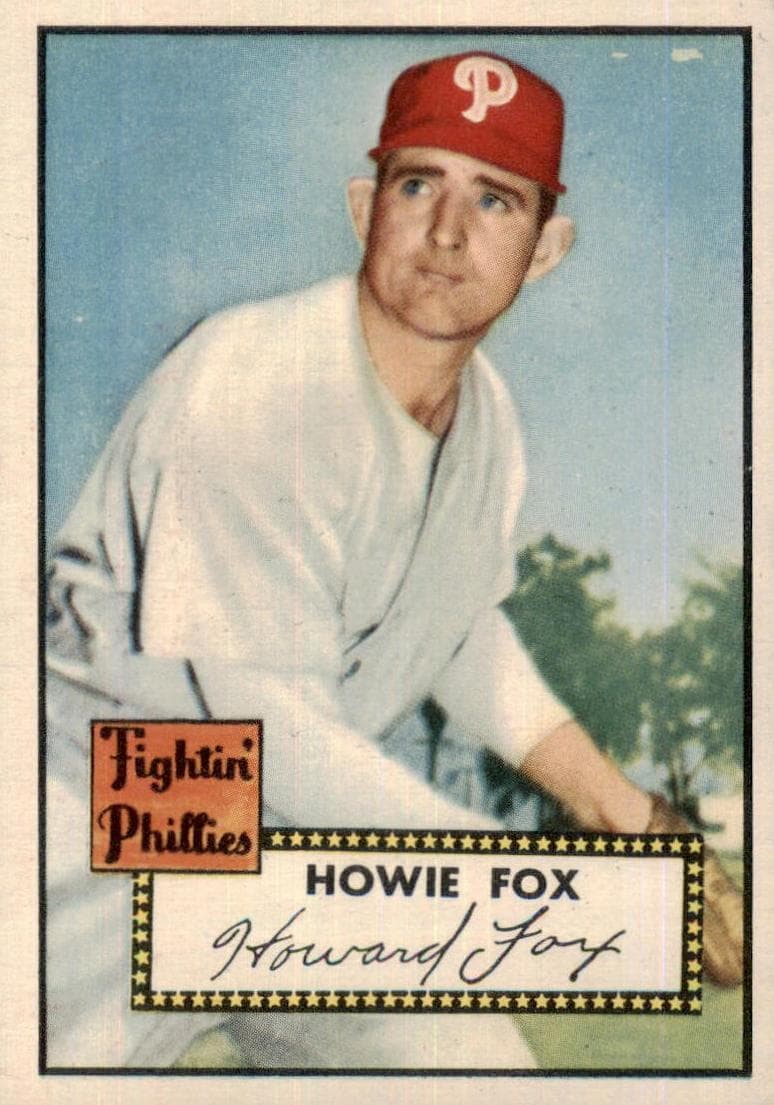 Howie Fox 1952 topps Topps