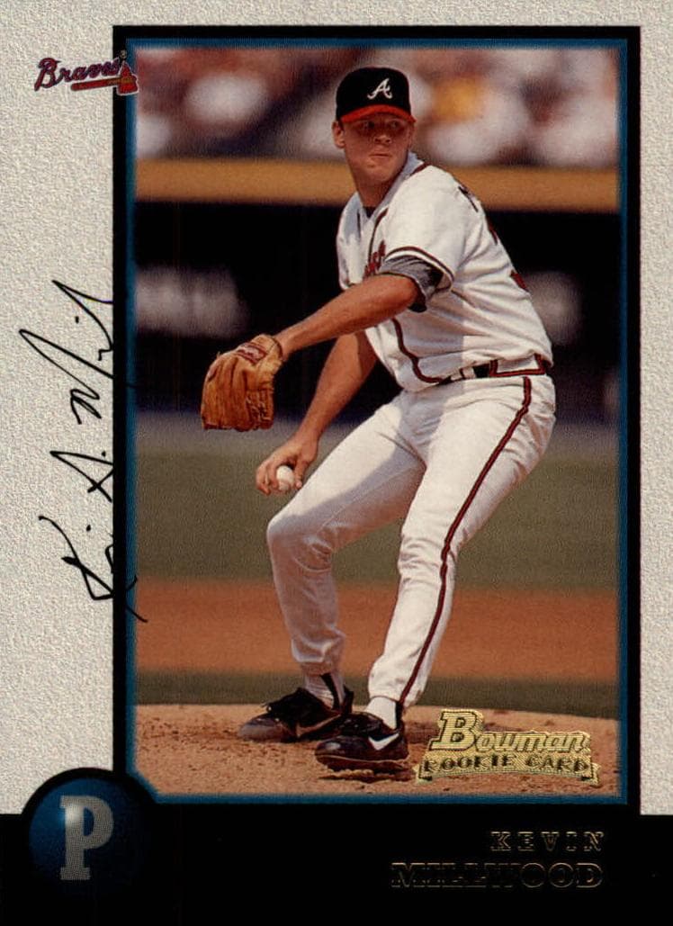 Kevin Millwood 1998 bowman Bowman Chrome