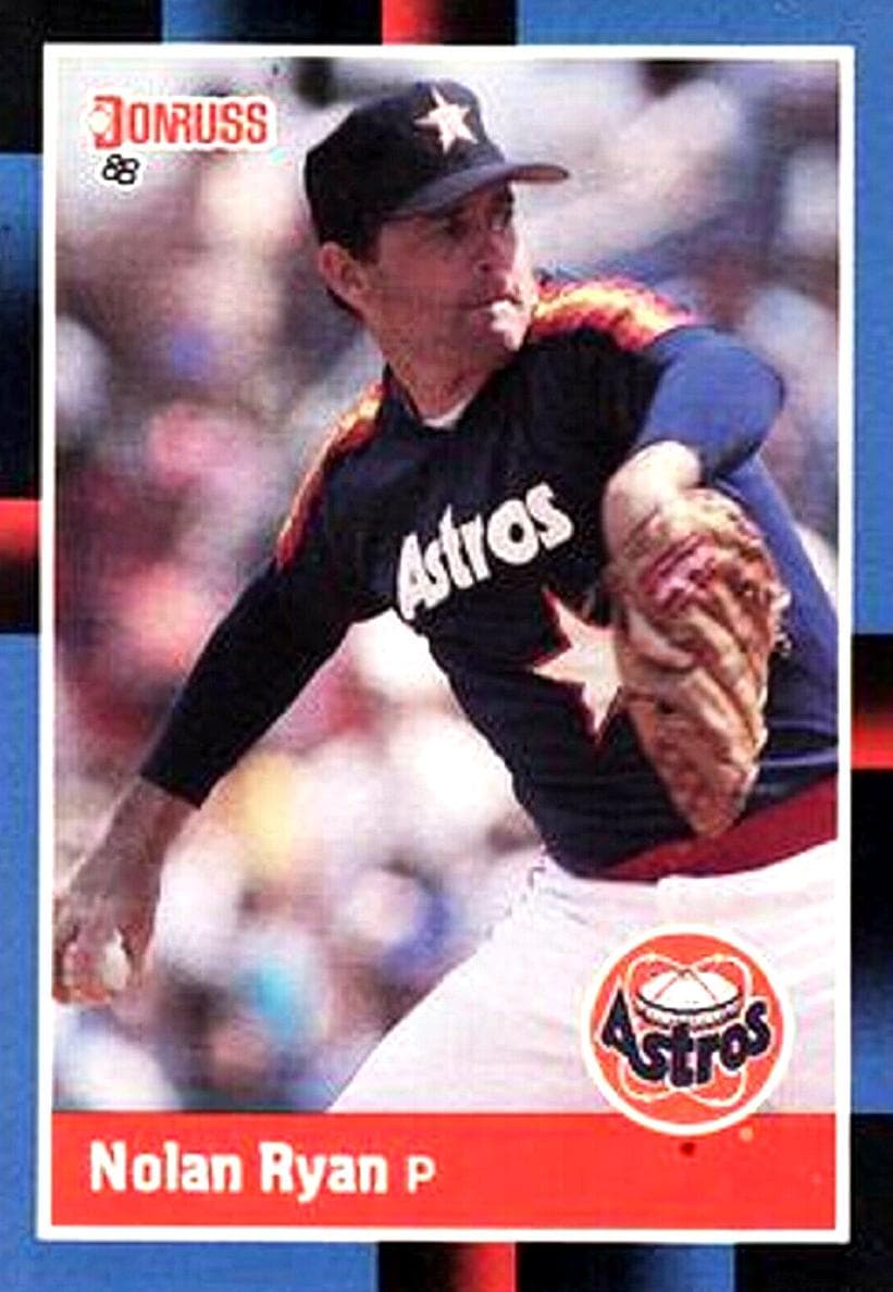 Nolan Ryan 1988 panini Donruss