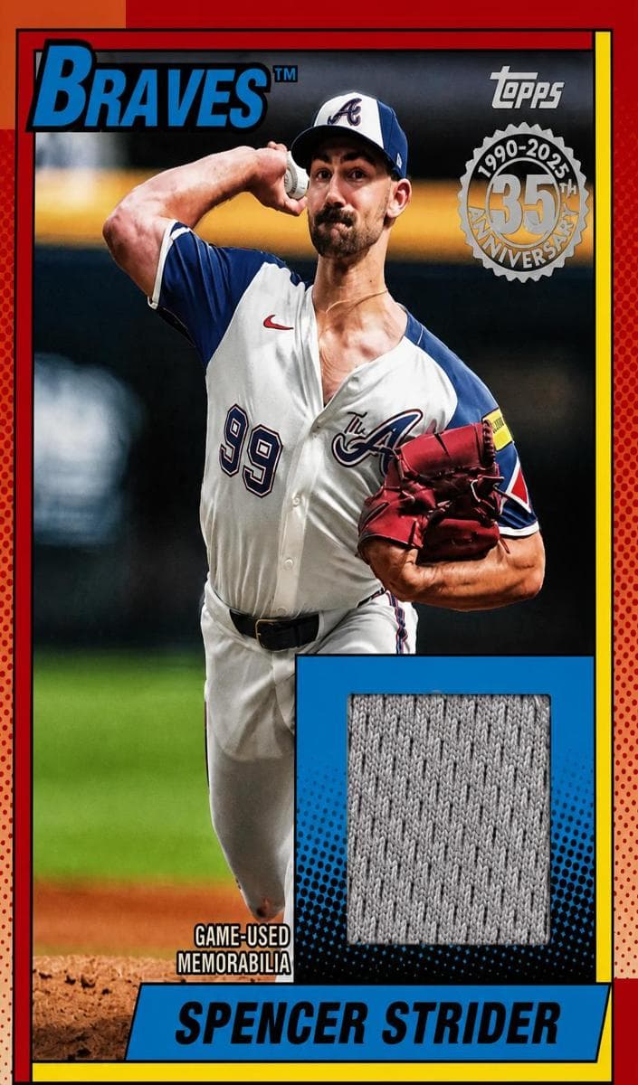 Spencer Strider 2025 topps