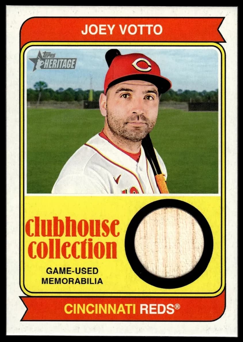 Joey Votto 2023 topps Topps Heritage