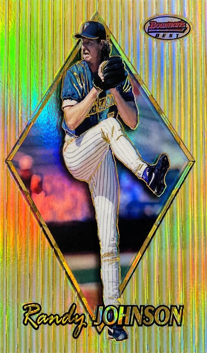 Randy Johnson 1999 bowman Bowman's Best